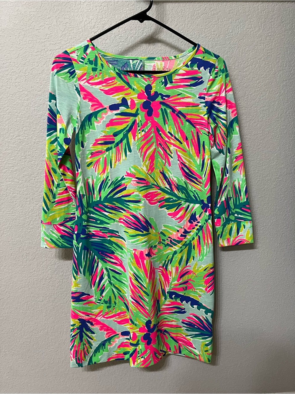 Lilly Pulitzer Multicolor Neon Tropical Shift Dress
